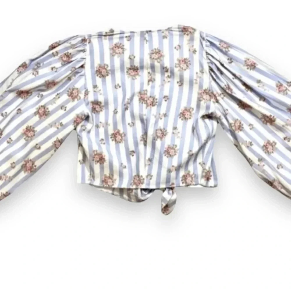 Show Me Your Mumu Ella Linen Floral Top - Picture 6 of 6